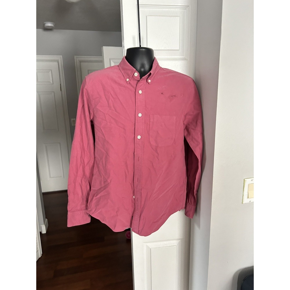 Abercrombie & Fitch Men's Shirt Size Medium Long Sleeve Button Up Shirt
